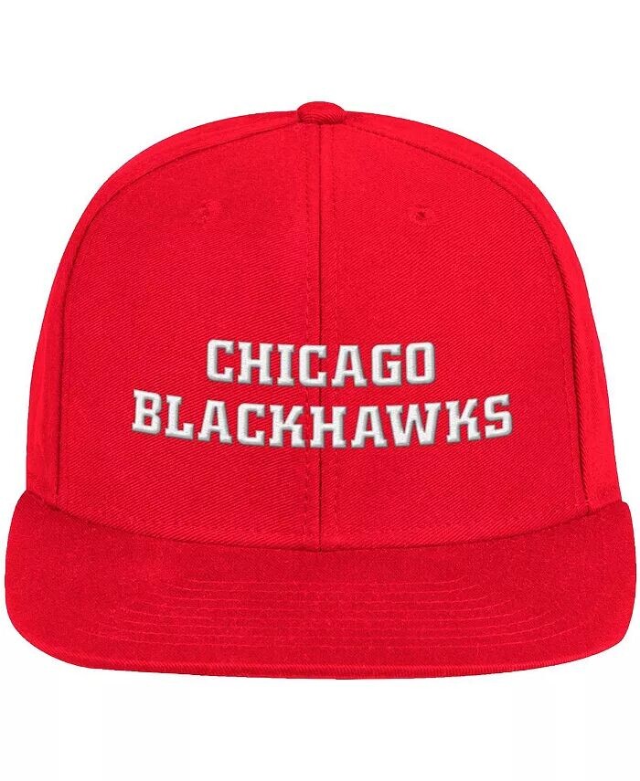 

Красная мужская кепка Snapback Chicago Blackhawks Adidas