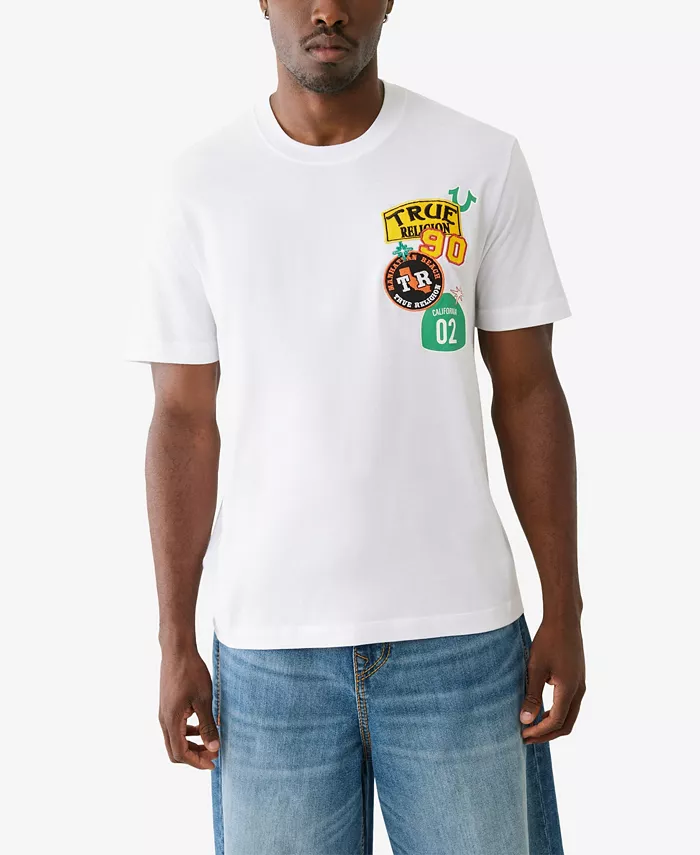

Мужская футболка с коротким рукавом Freeway Patch True Religion, белый
