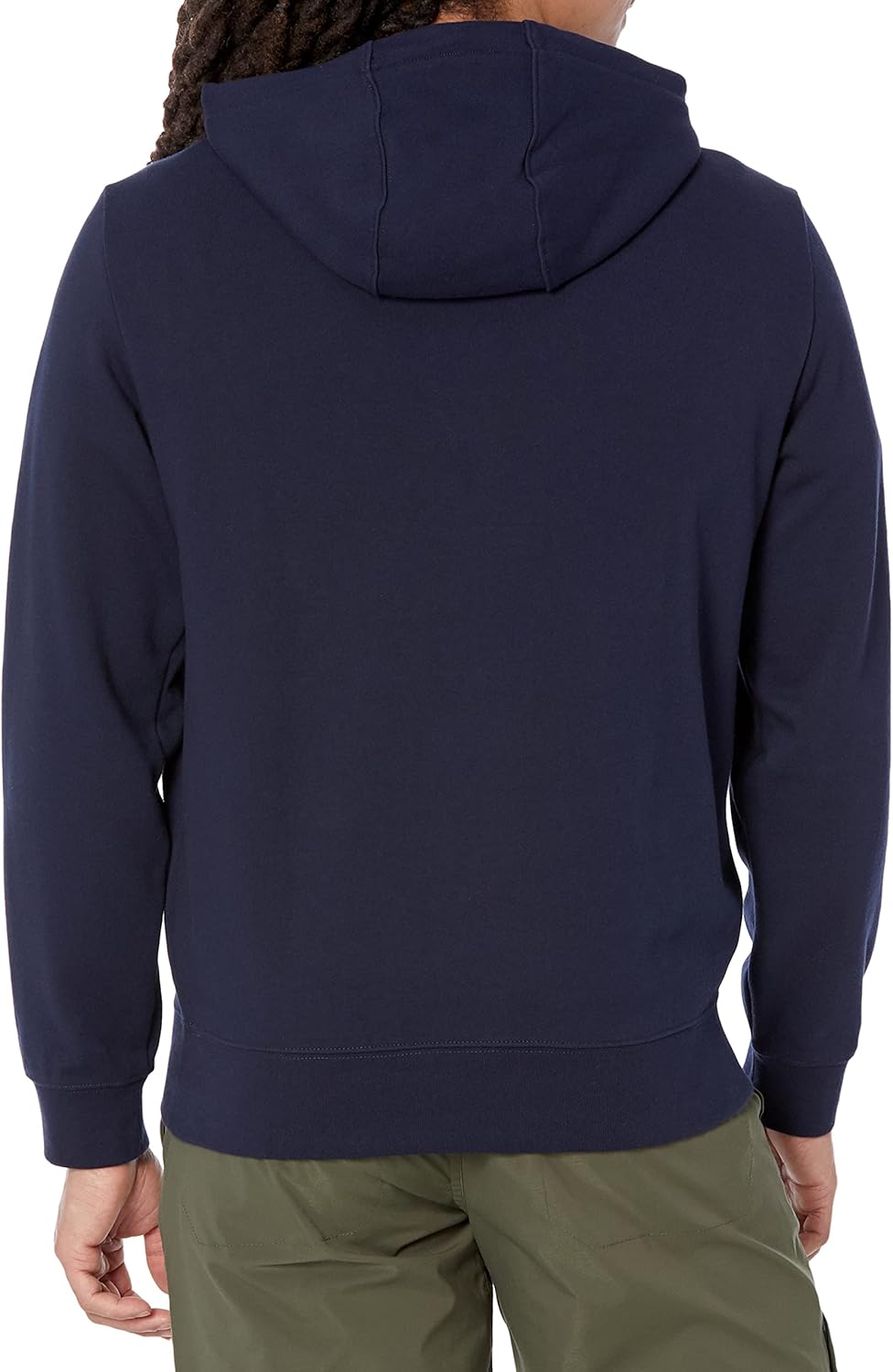 Lacoste мужская толстовка с принтом и крокодилом на левой стороне груди, Navy Blue — фото 2