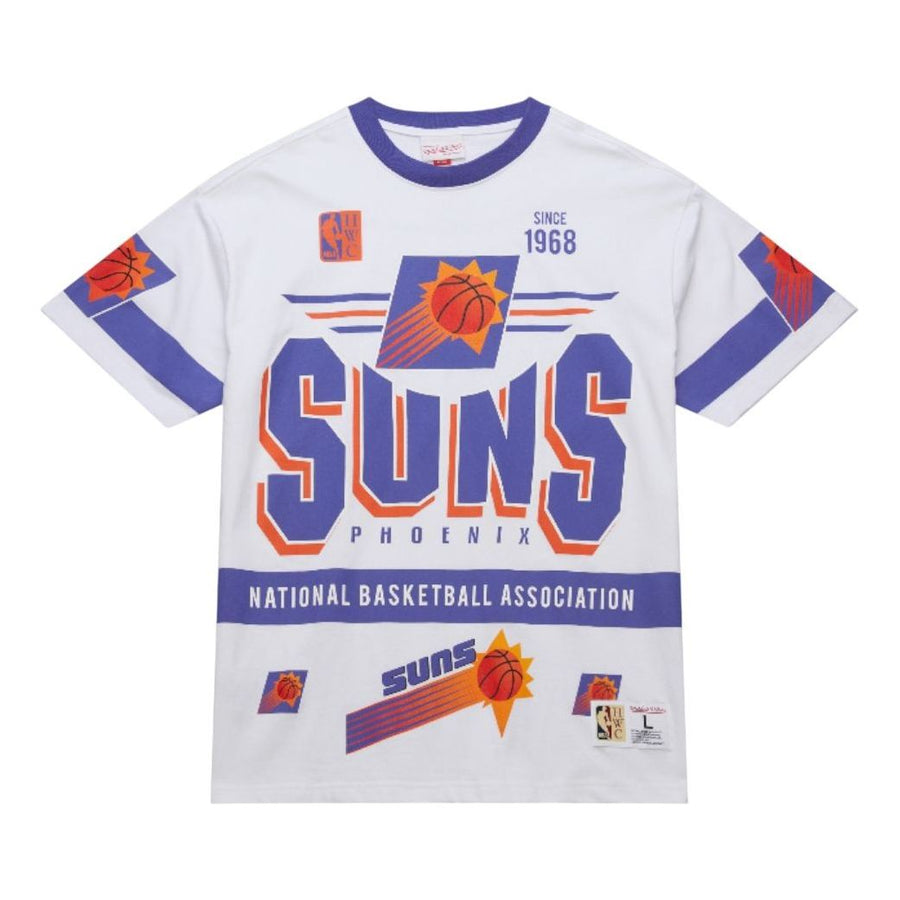 

Футболка Mitchell & Ness NBA Origins Premium Vintage T-Shirt 'Phoenix Suns', белый