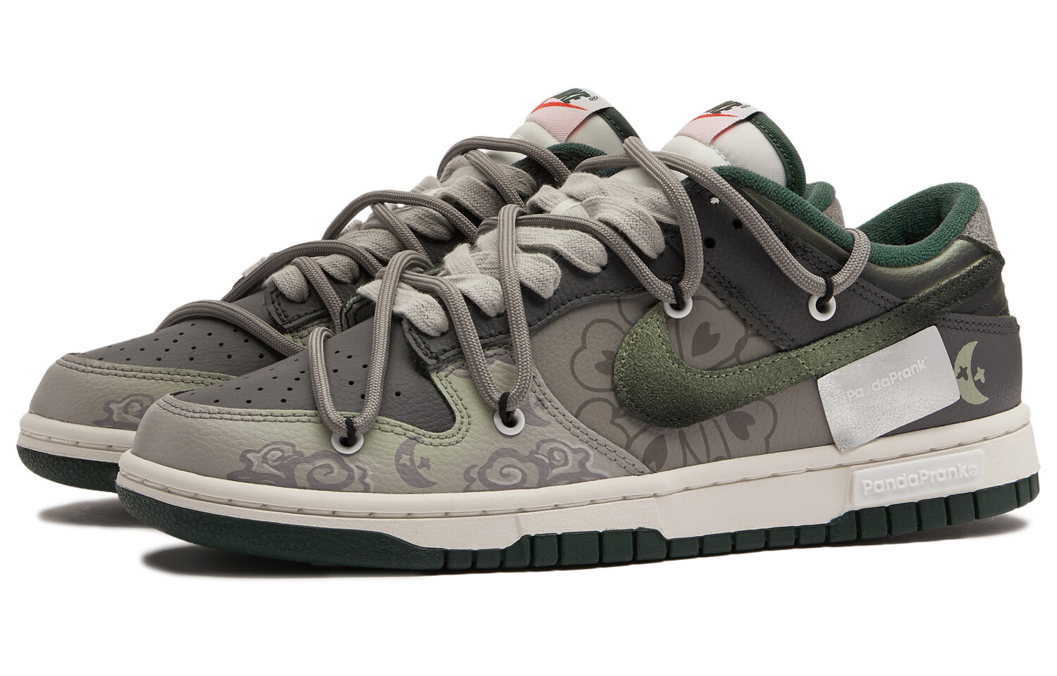 

Обувь для скейтбординга Nike Dunk унисекс, Grey-brown-green