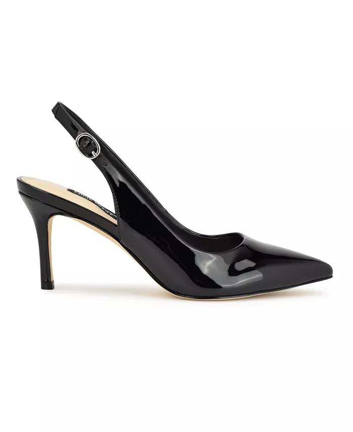 Женские туфли-лодочки Menora на шпильке с регулируемыми бретелями Nine West, черный — фото 2