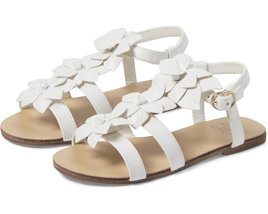 

Сандалии Janie and Jack Flower Sandal, белый