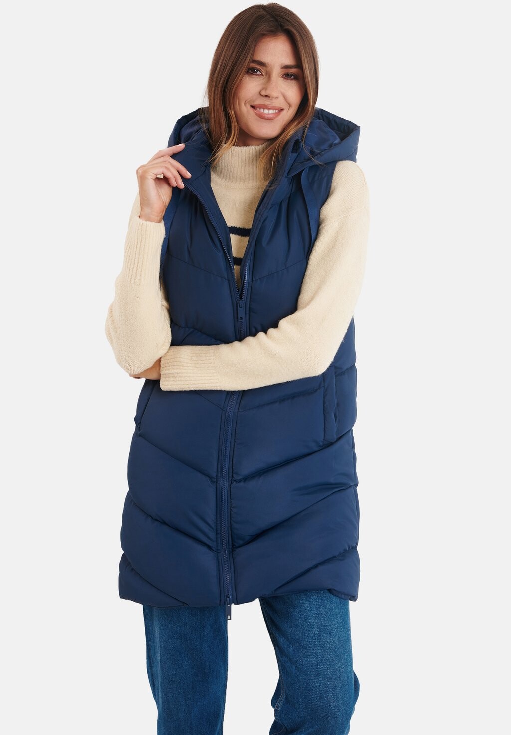 

Жилет Threadbare, цвет Navy