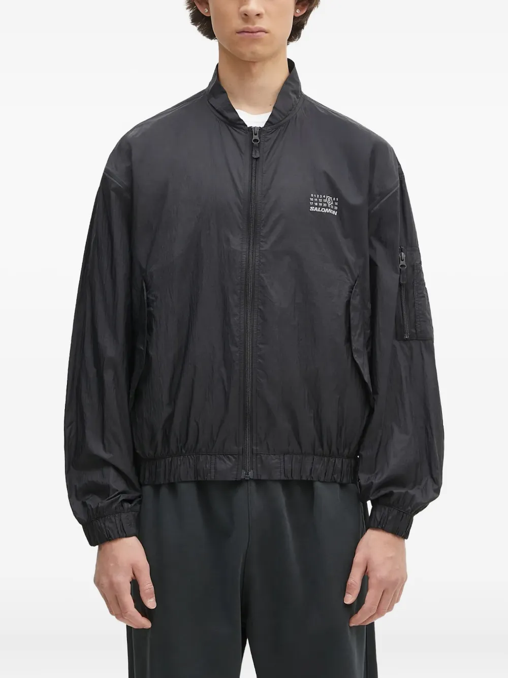 

Куртка с логотипом Numbers из коллаборации с Salomon MM6 Maison Margiela, черный