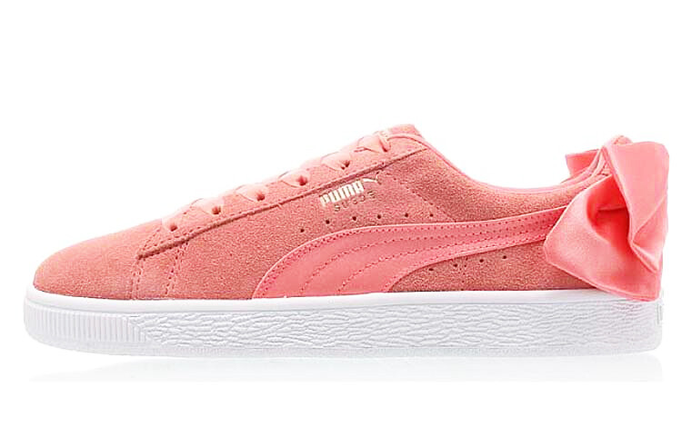 Кроссовки Puma Women's Suede Bow 'Shell Pink'