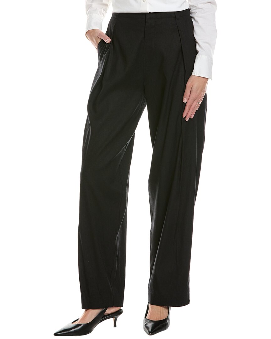 

Брюки из льняной смеси Rag & Bone Donovan, черный