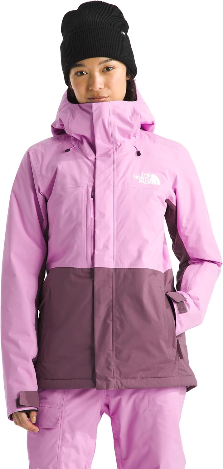 

Женская куртка The North Face спортивная утепленная, розовый/фиолетовый