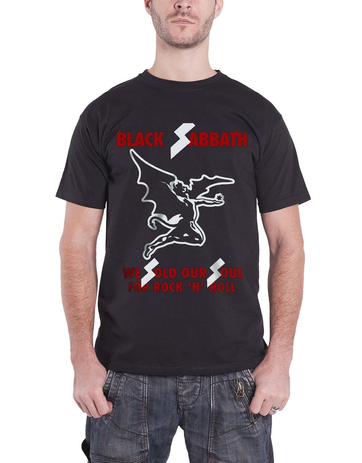 

Продано футболка Our Soul Demon Black Sabbath, черный