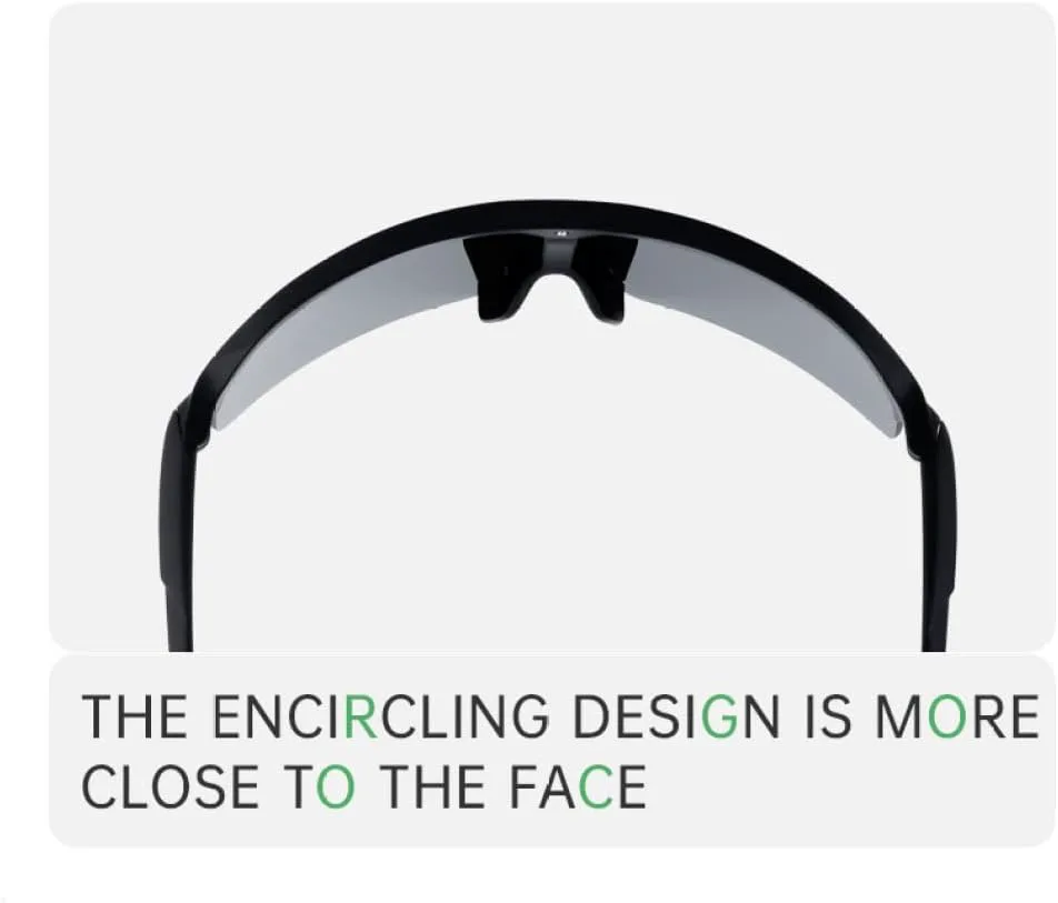 

Большие спортивные солнцезащитные очки для женщин, ветрозащитные очки для мужчин, цельные прямоугольные солнцезащитные очки для женщин UOVSAW, C2 Black Light Blue