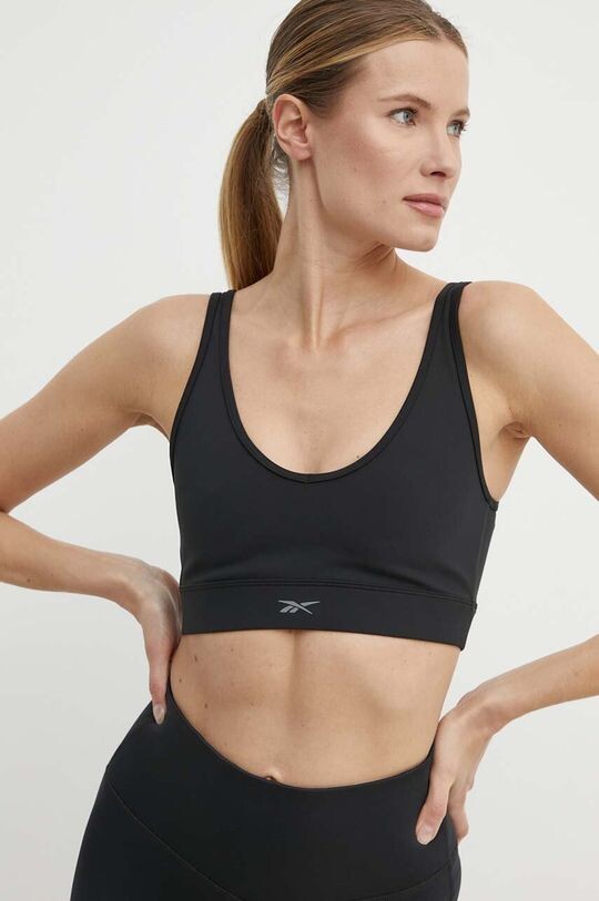 

Спортивный бюстгальтер Active Collective Reebok, черный