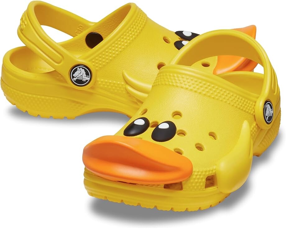 

Сабо Crocs Kids Classic I AM Clogs, цвет Sunflower/Rubber Ducky