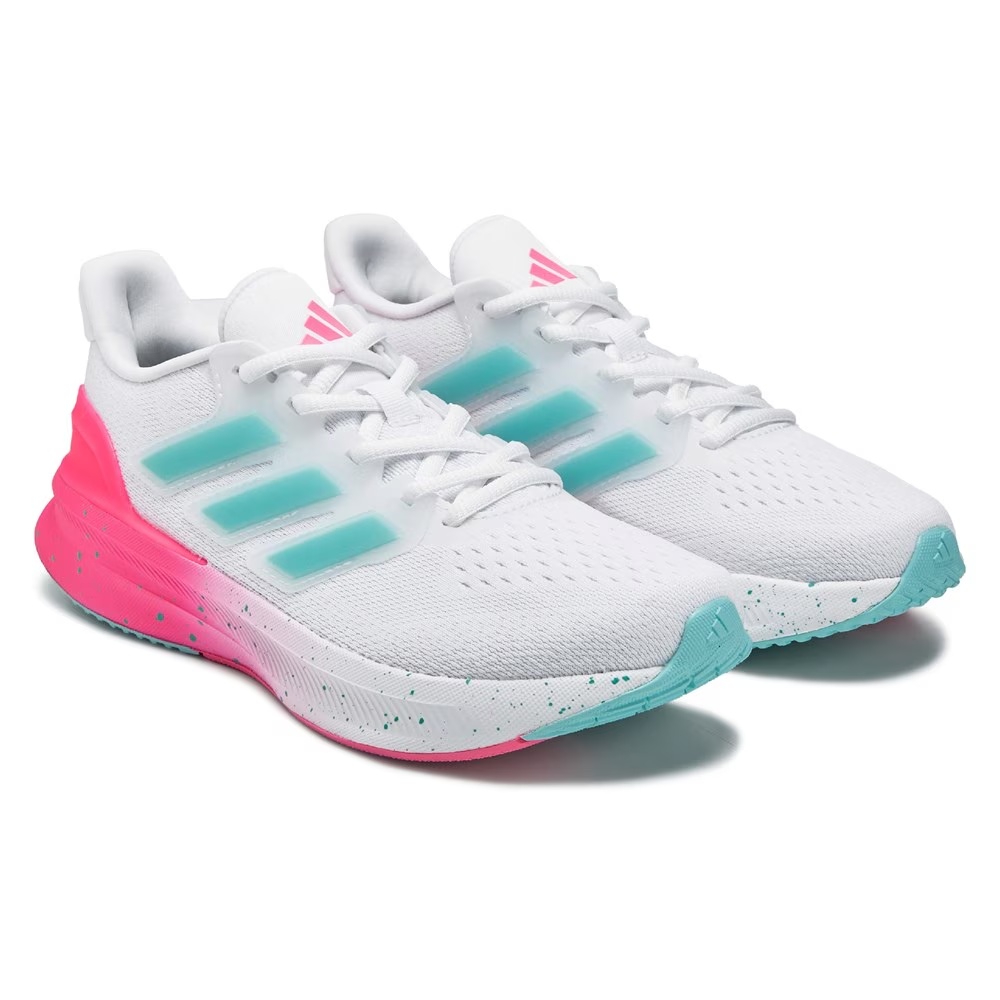 

Детская кроссовка для бега Ultra Run 5 Big Kid Adidas, white/aqua/pink