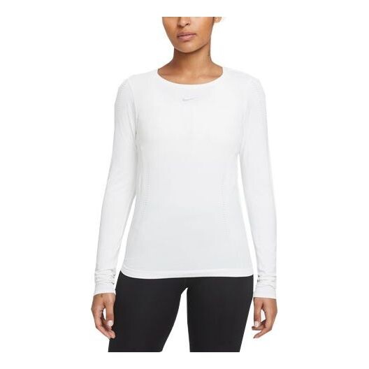 

Футболка (WMNS) Nike Dri-FIT Swoosh Long Sleeves T-shirt 'Black', черный