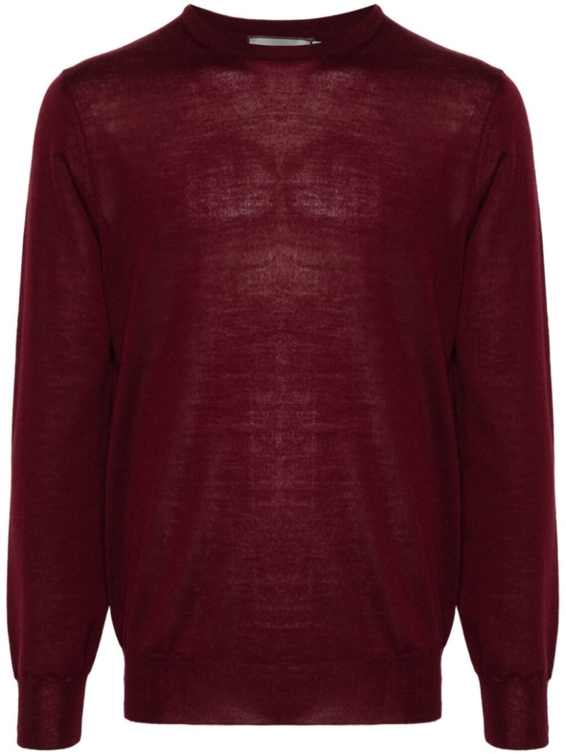 

Canali свитер с круглым вырезом, красный