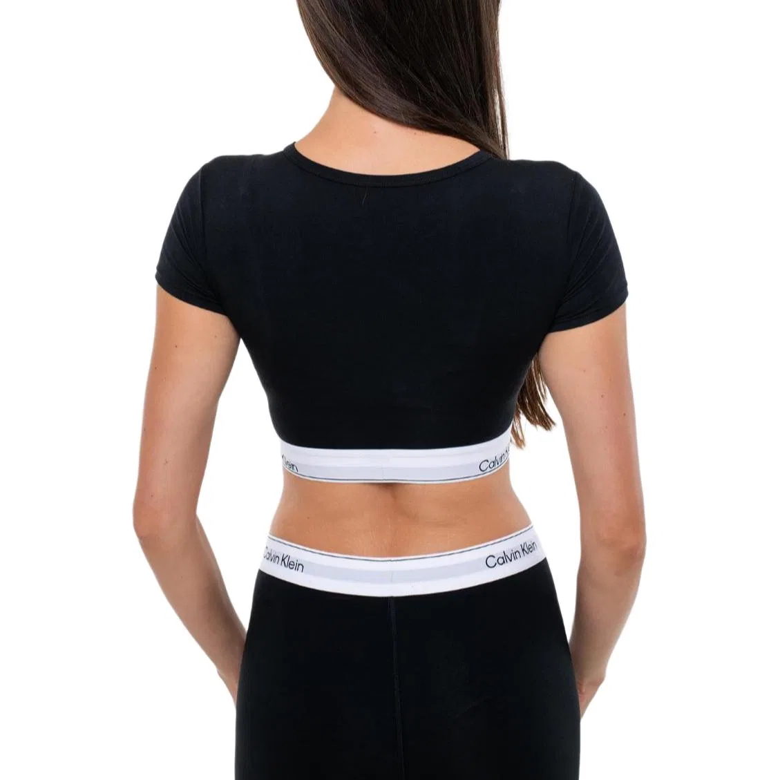 Футболка женская Calvin Klein черная — фото 3