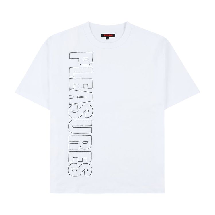 

Рубашка Pleasures Outline Heavyweight Shirt, белый