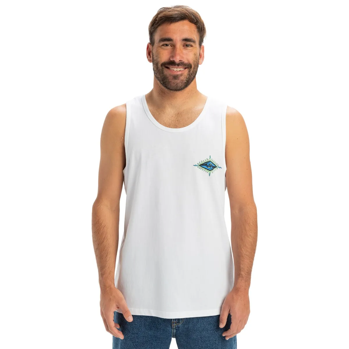 

Мужская футболка Quiksilver EV Beach Blast, белый