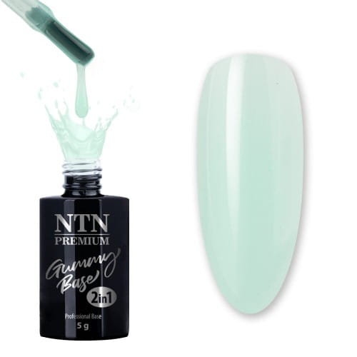 

Ntn Premium, каучуковая основа, для, гибридных лаков Gummy Base 2In1 Easy Breezy 5 G № 5