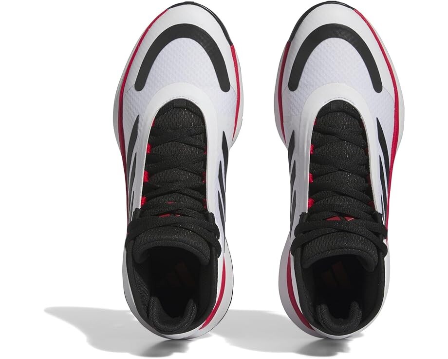 Кроссовки adidas Bounce Legends, цвет Footwear White/Core Black/Bright Red — фото 2