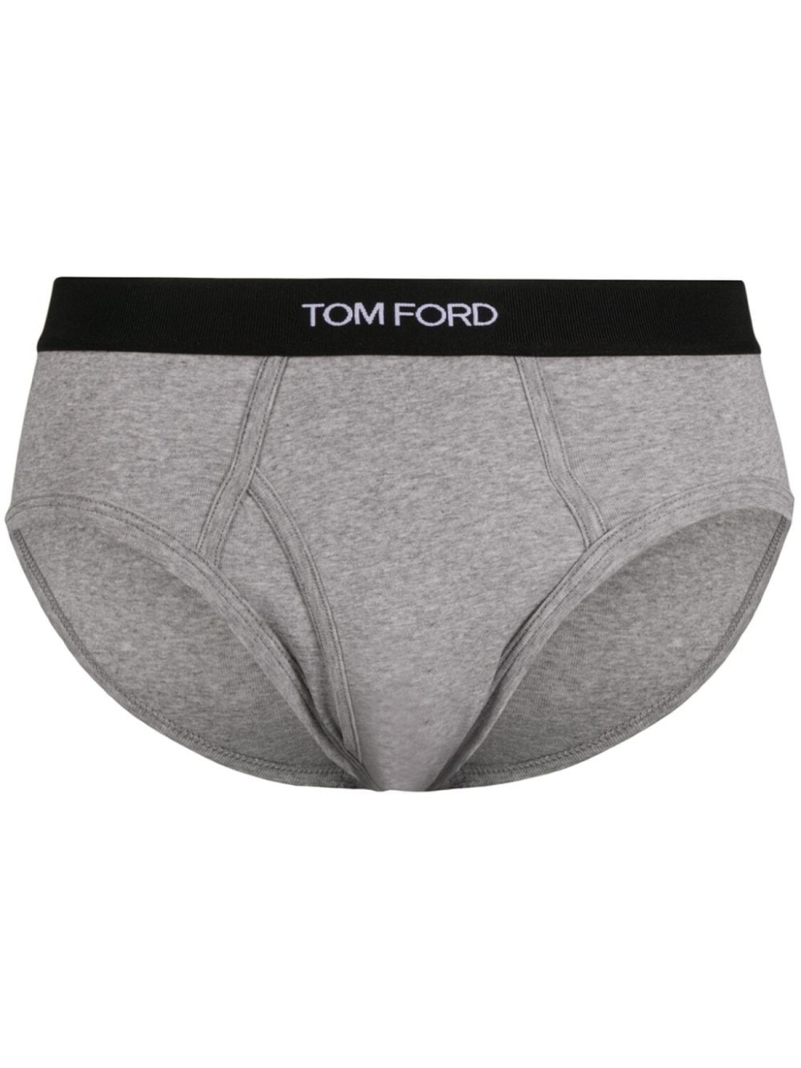 TOM FORD комплект из двух трусов-брифов с логотипом, серый — фото 2