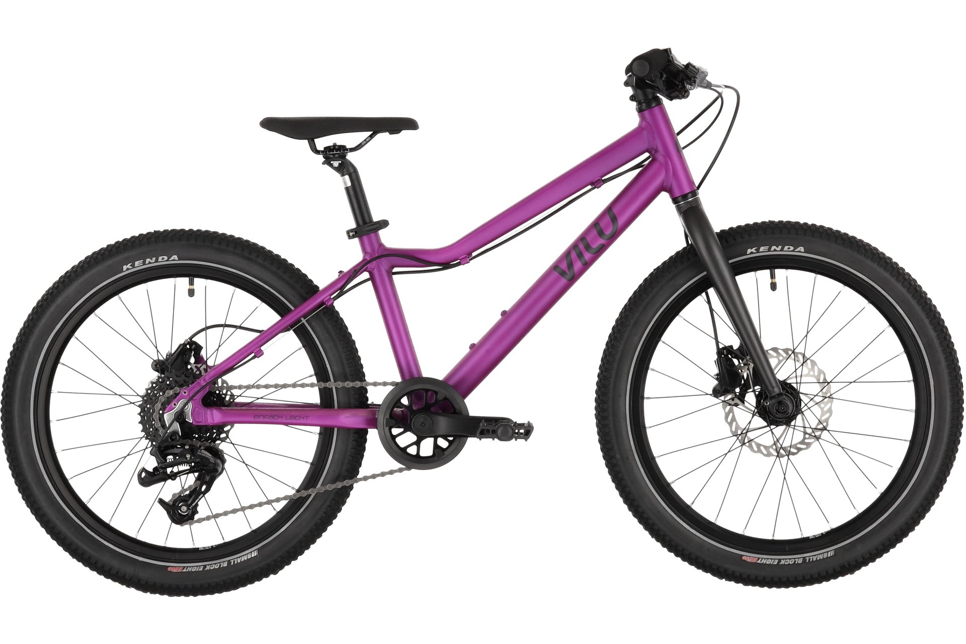 

Детский велосипед Vilu Disc 20 - 20 дюймов - diamant - 2026, lila | dark violett