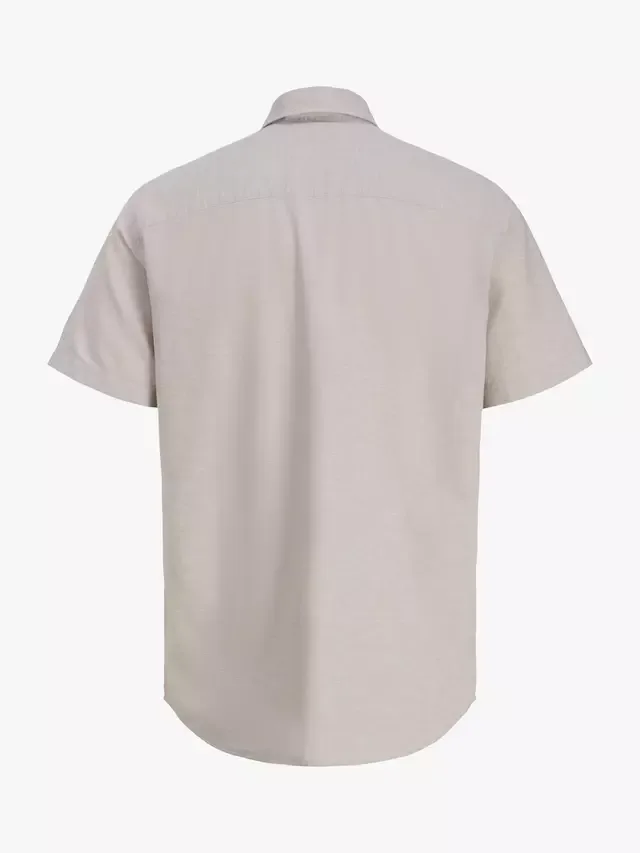 Детская футболка с коротким рукавом из льняной смеси Breeze, на завязках Jack & Jones — фото 2