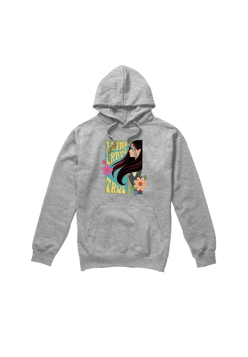 

Толстовка MULAN LOYAL BRAVE TRUE PROFILE Disney, серый