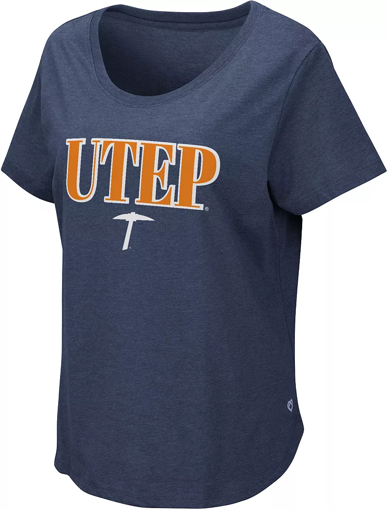 

Женская темно-синяя футболка UTEP Miners Colosseum
