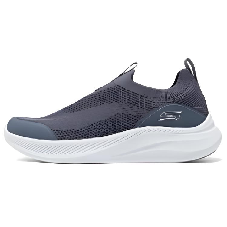 

Skechers Мужские дышащие и упругие прогулочные ботинки Bob's Men's Blue