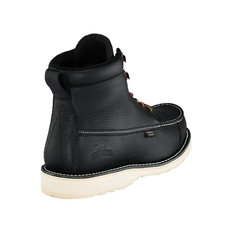 Ботинки комбат короткие из синтетической кожи Red Wing Black — фото 4