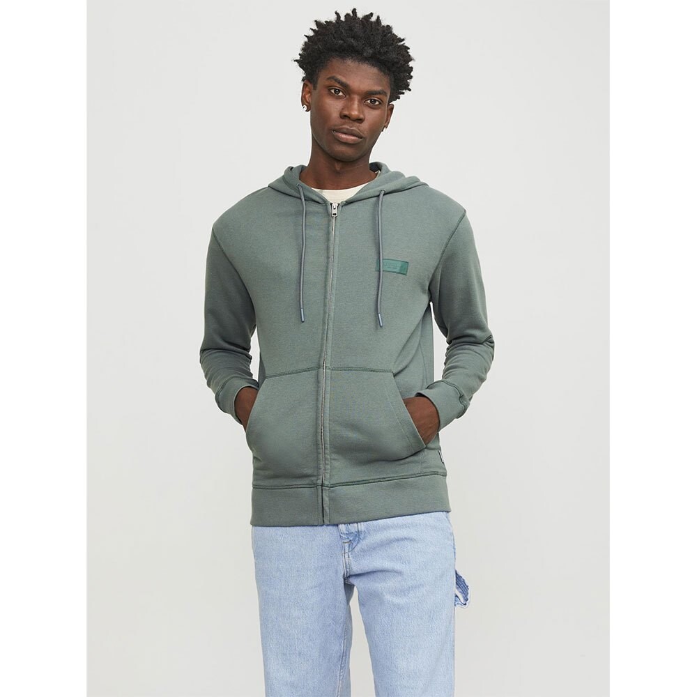 

Толстовка Jack & Jones Faded Full Zip, серый