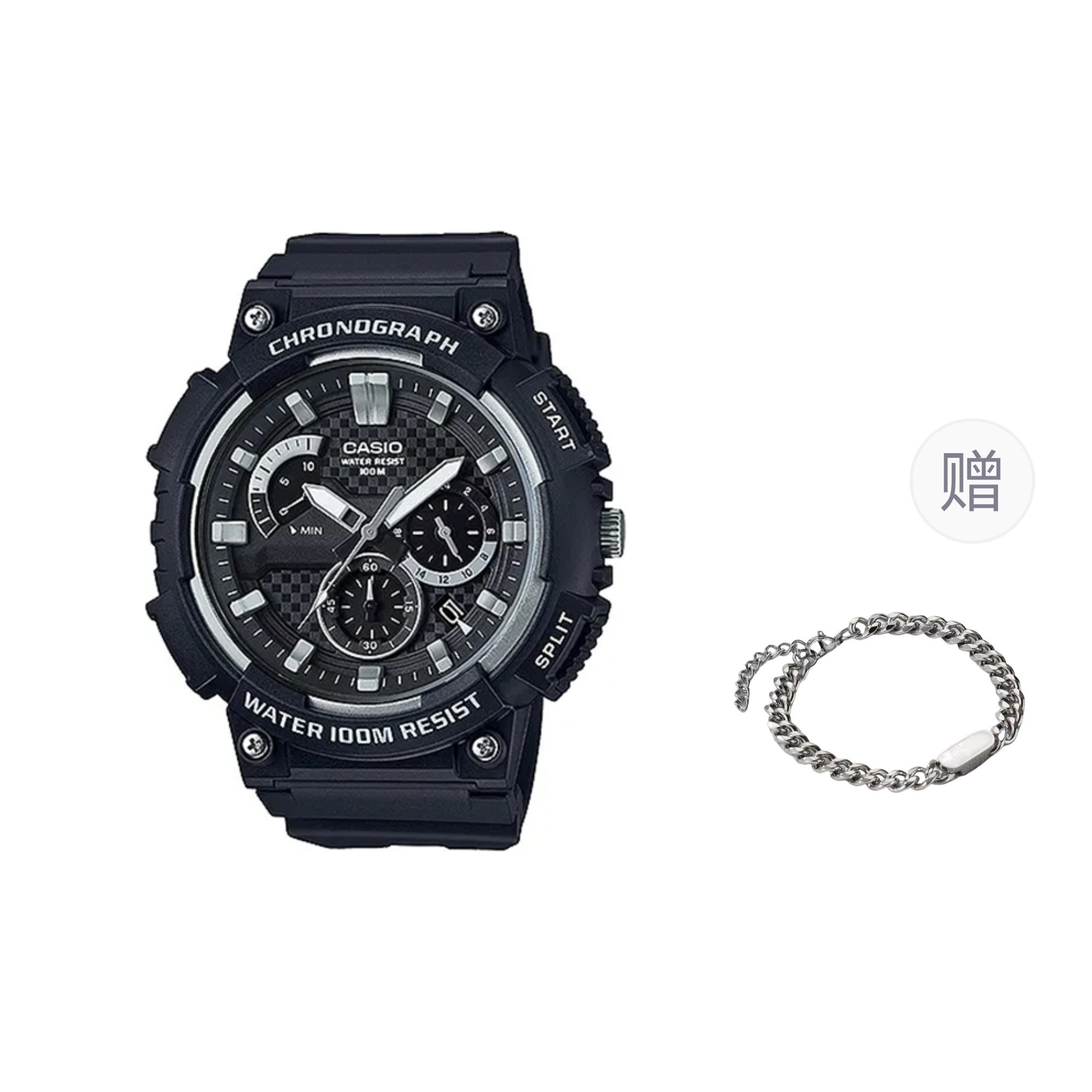 

CASIO Часы Men Black Watch, Black