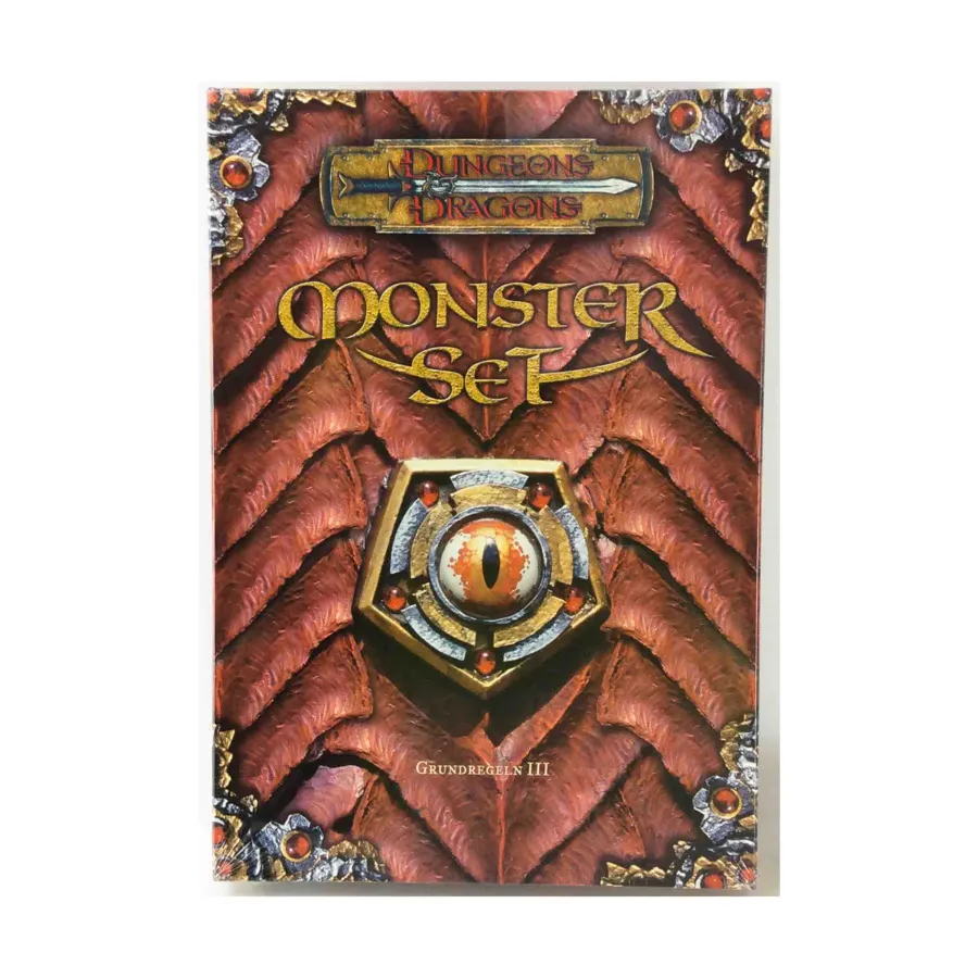 

Бокс-сет Monster Set - Grundregeln 3 (Monster Manual 3.0, German Edition), Dungeons & Dragons (3rd Edition) (d20) - Foreign Language Editions