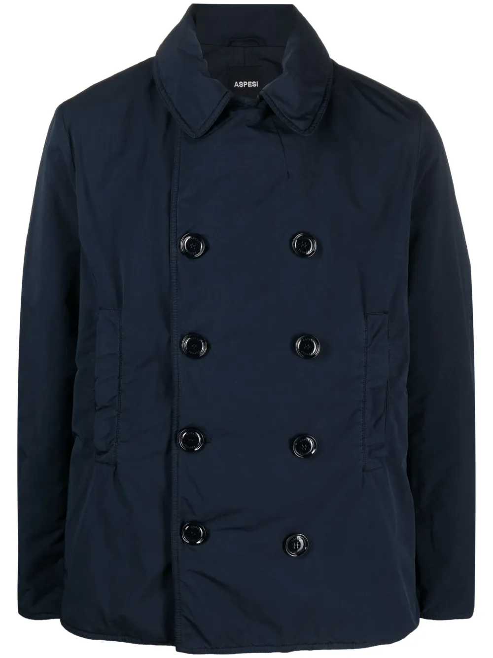 

Двубортная куртка Aspesi, синий