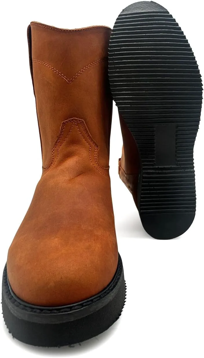 

Мужские западные рабочие сапоги Western Shops из легкой кожи с мягким носком The Western Shops