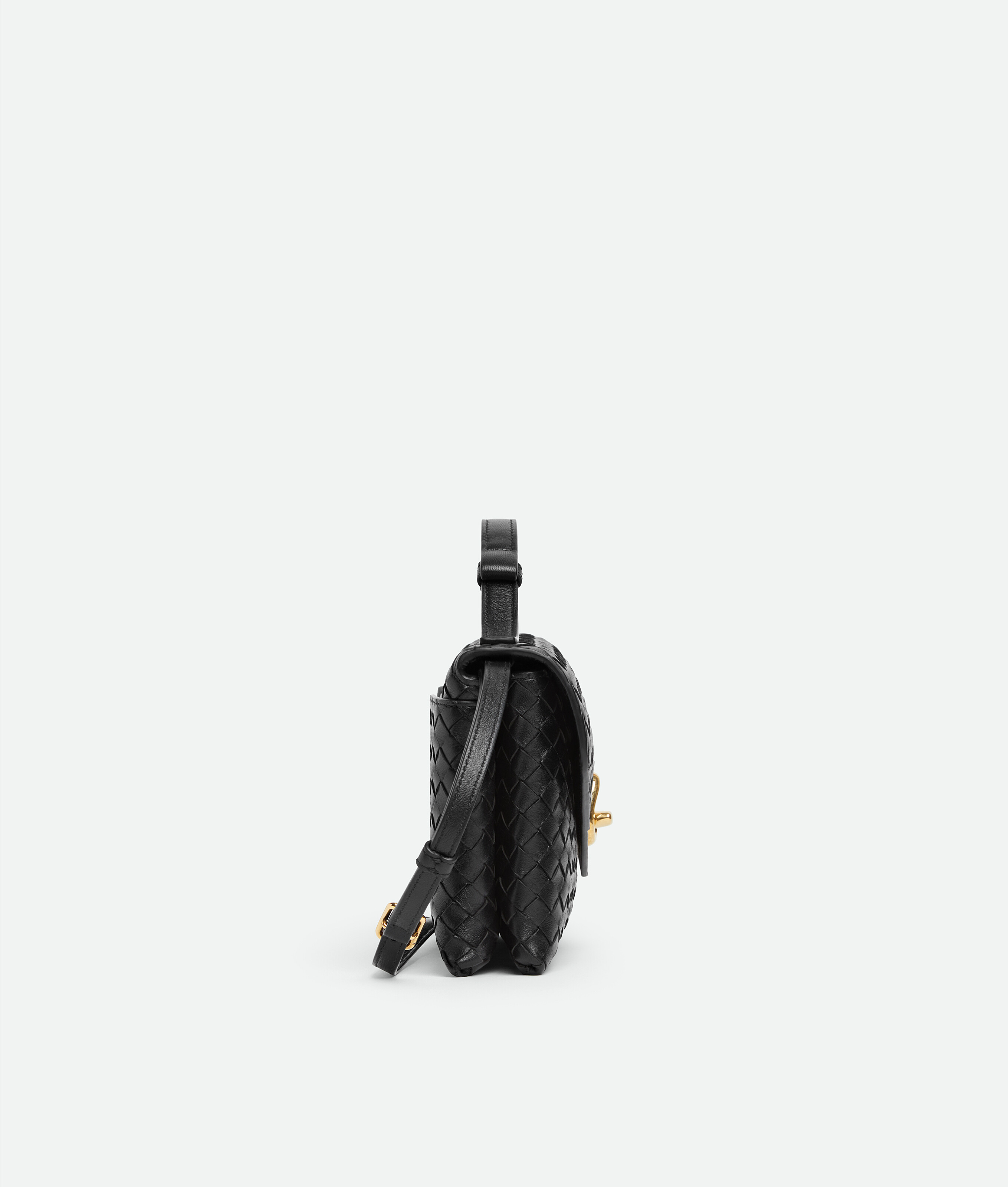 Женская сумка Knot Lock BOTTEGA VENETA, черный — фото 4
