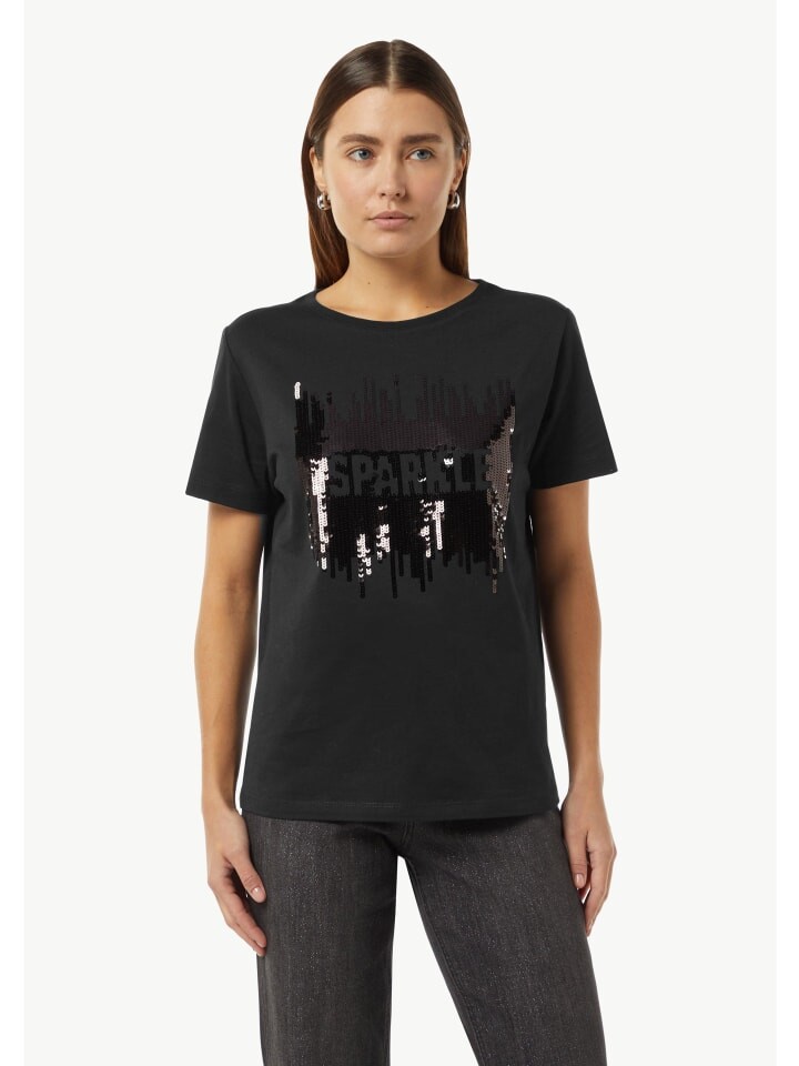 

Футболка comma CI T-Shirt kurzarm, черный
