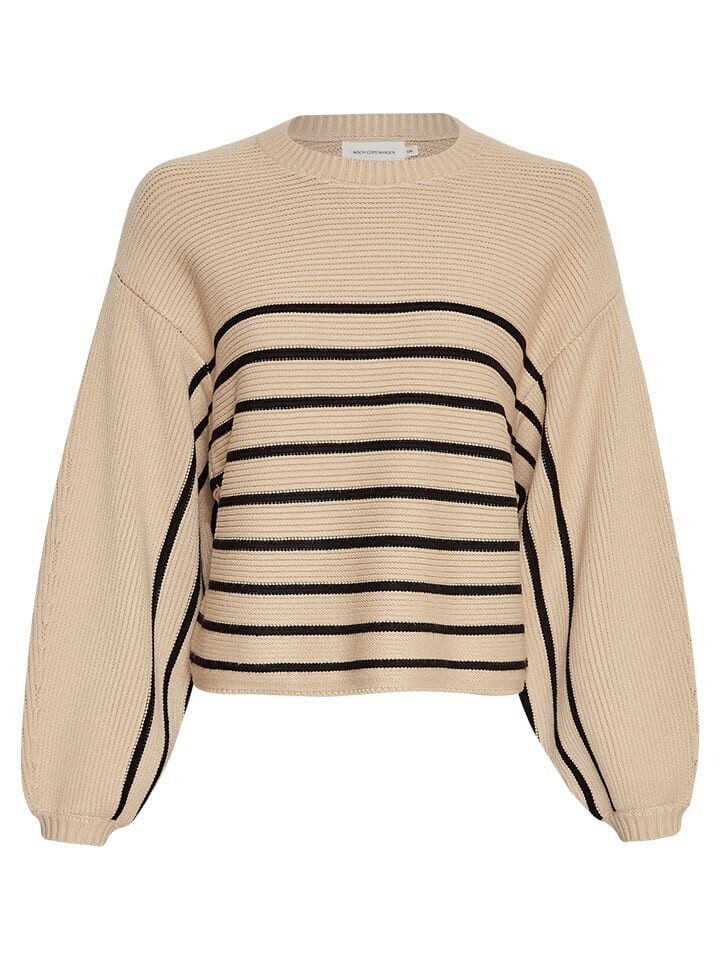 

Пуловер MOSS COPENHAGEN Pullover Amari Rachelle, цвет Beige/Schwarz