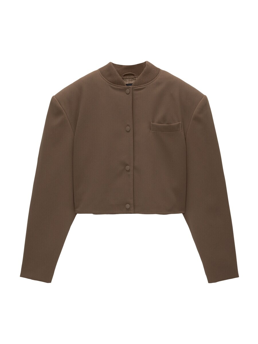 

Межсезонная куртка Pull&Bear, цвет Chocolate