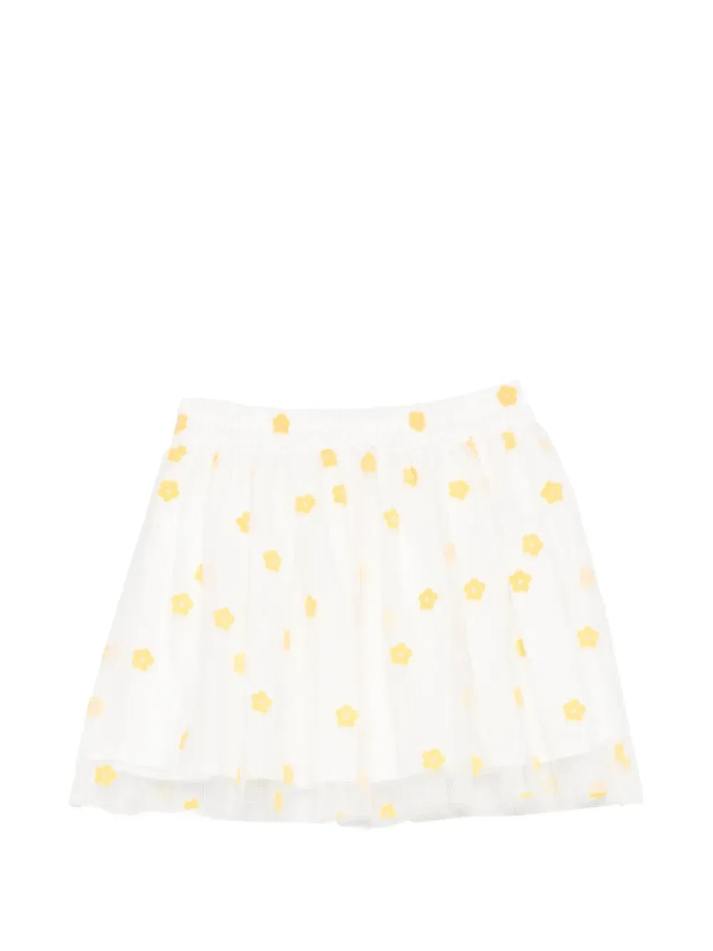 Юбка с цветочным принтом Stella McCartney Kids, белый — фото 2