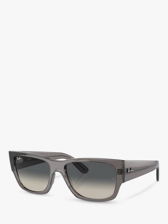 

Прямоугольные солнцезащитные очки унисекс rb0947s Ray-Ban, цвет Opal Dark Grey/Grey Gradient