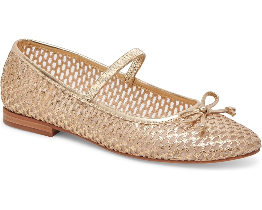 

Туфли на плоской подошве Dolce Vita Carin Raffia, цвет Gold Raffia