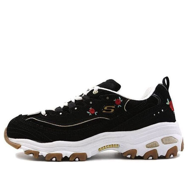 Кроссовки d'lites low-top daddy shoes black Skechers, черный