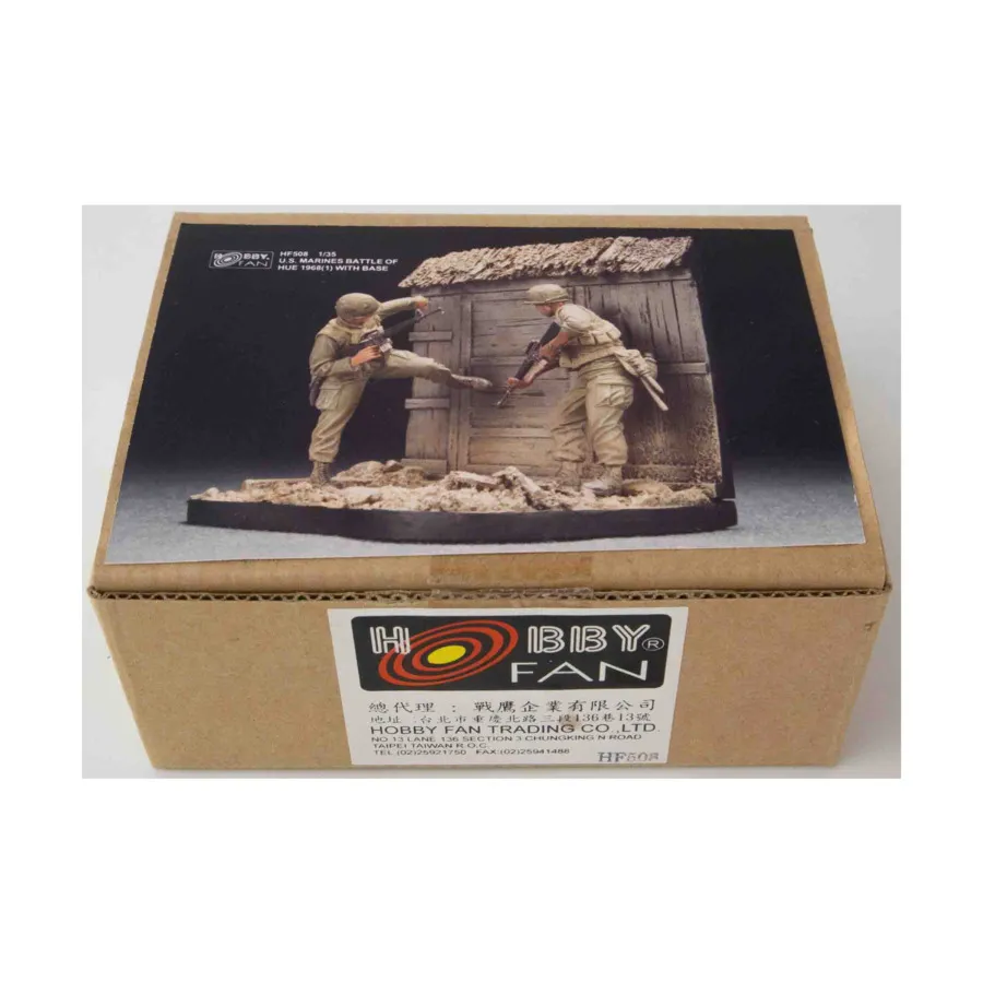 

Битва морской пехоты США при Хюэ, 1968 г., с базовой версией 1), Historical Miniatures (1/35) (Hobby Fan Trading Company)
