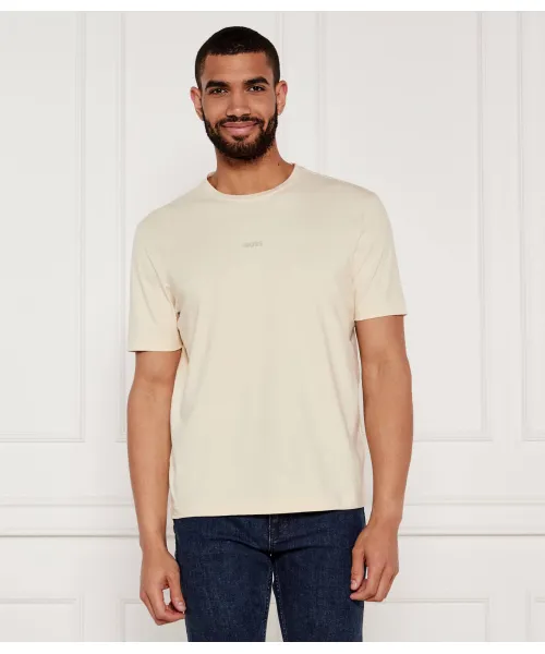 

Футболка тчуп Relaxed fit Boss Orange, бежевый