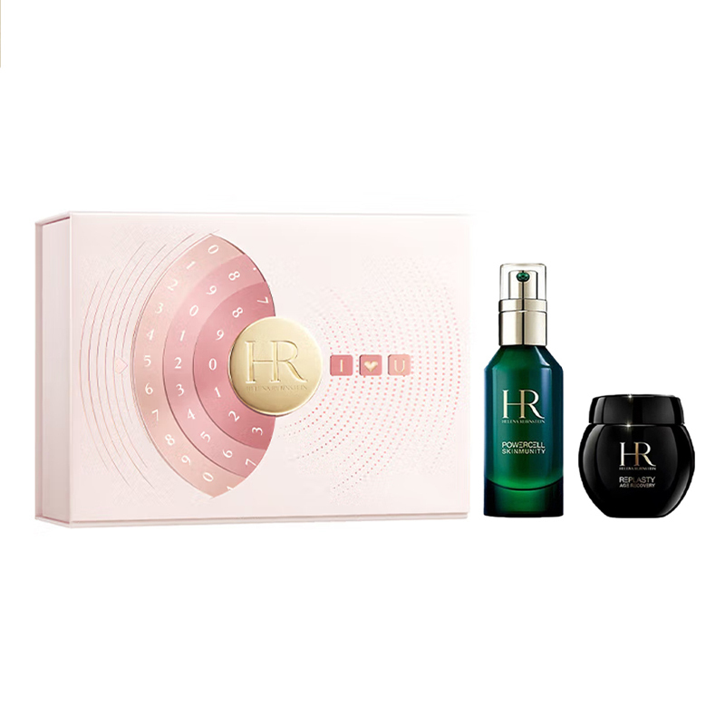 HELENA RUBINSTEIN Набор для ухода за кожей с сыворотками Limited Green Bottle, кремом Black Bandages и увлажняющей коробкой — фото 2