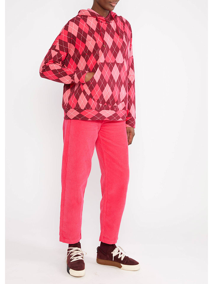 

Худи розового/бордового цвета Blutsgeschwister