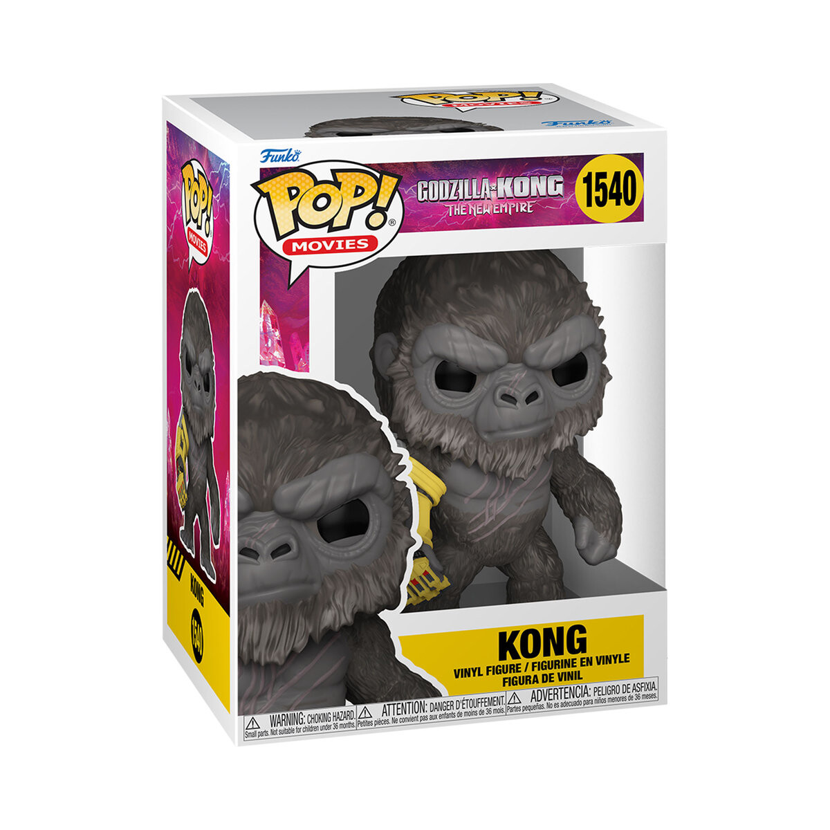

Funko POP! Фильмы, коллекционная фигурка, Годзилла против. Конг 2, Конг, 1540 г.