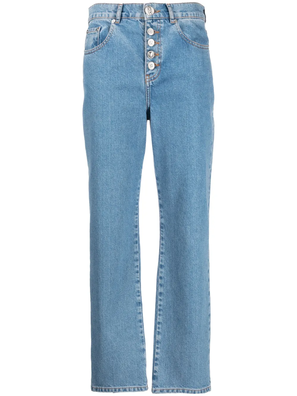 

Джинсы прямого кроя MOSCHINO JEANS, синий